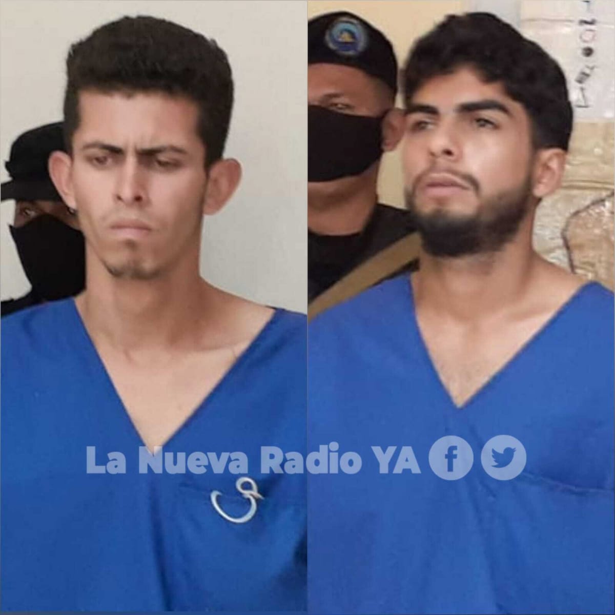 Los asesinos de una joven en Jalapa: Bryan Jordán Flores Chavez y Jairo Iván Pérez Castillo