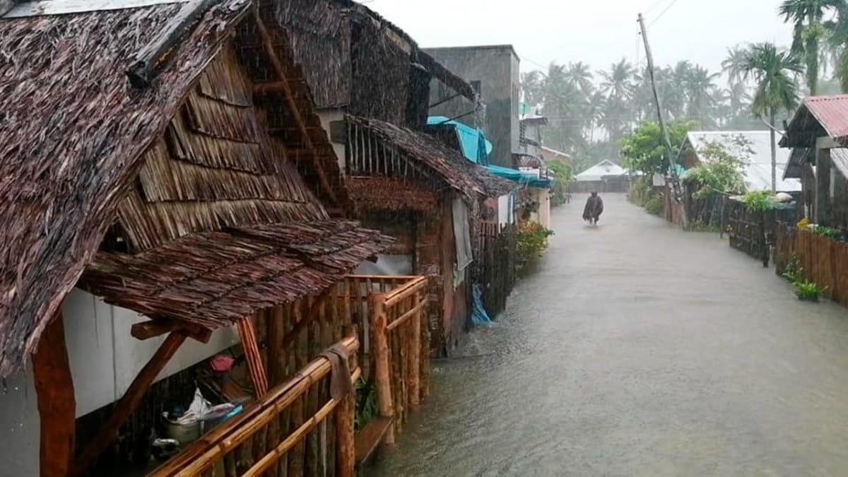 Tifón Bising deja dos muertos y un desaparecido a su paso en Filipinas
