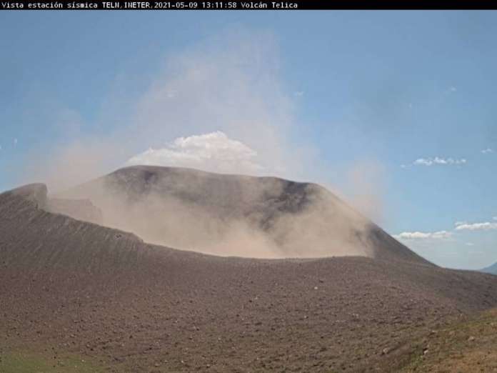 Volcan Telica, de Nicaragua