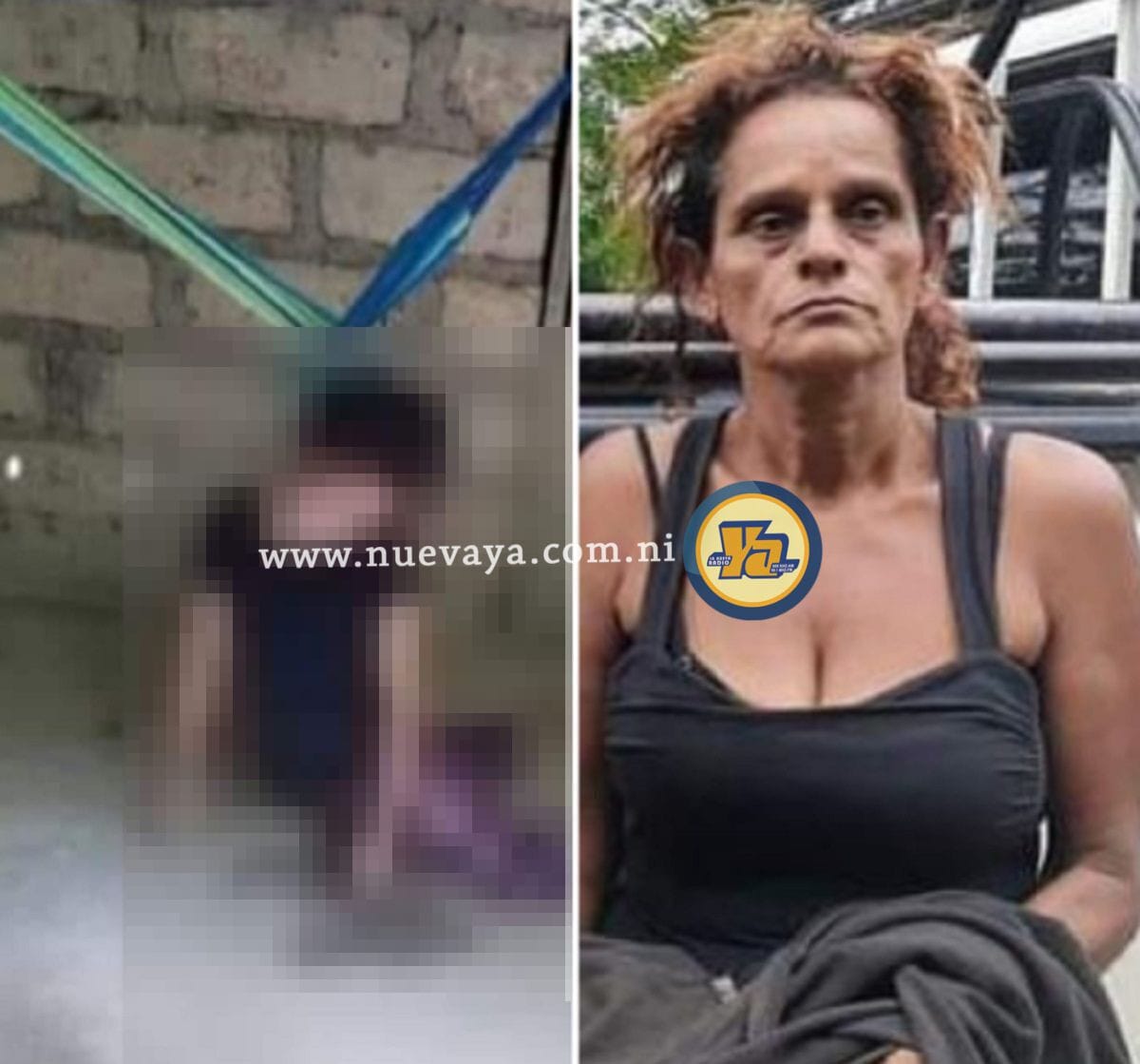 Procesan judicialmente a mujer que mató a nieta y fingió accidente en Jinotega