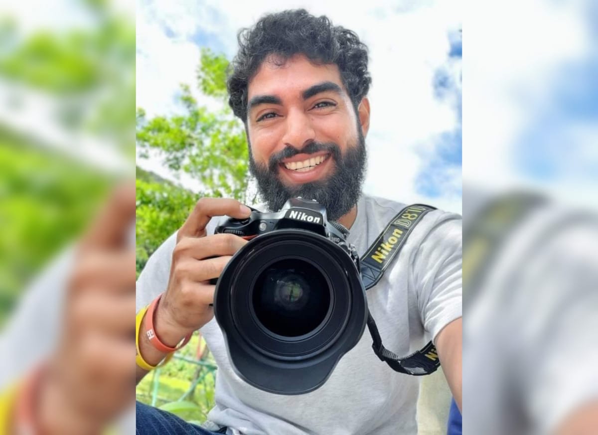 El fotógrafo nicaragüense Luis Carlos Cruz Rugama