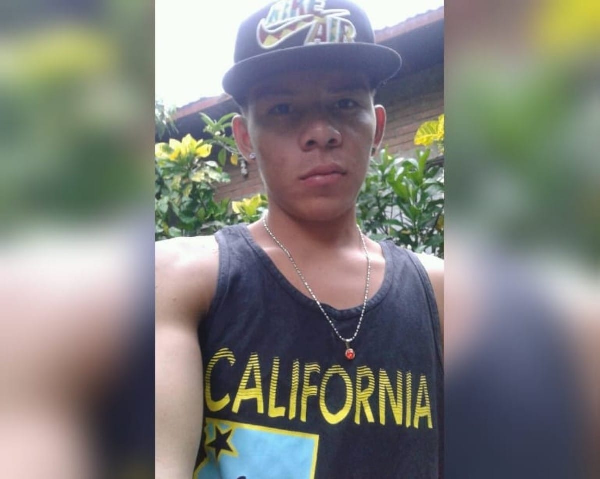 Wender Nadir Varela Espinoza, de 23 años