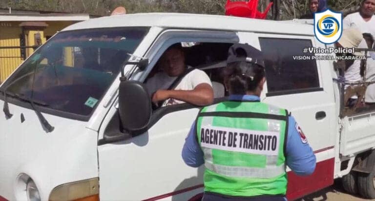 ¡No entienden! Más de 6 mil conductores son multados por violar leyes de tránsito en Nicaragua