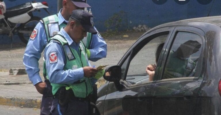Multan a 4,800 conductores por irrespetar las leyes de tránsito en Nicaragua