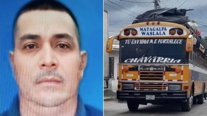 Douglas Otoniel Orozco Cruz,, el conductor del bus que provocó la tragedia en Matagalpa