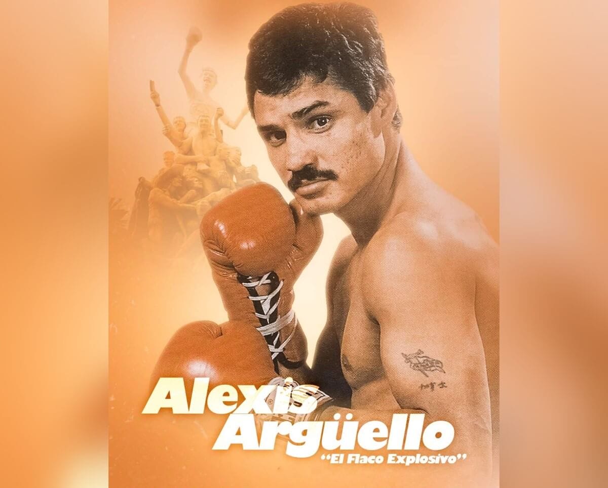 El legendario boxeador nicaragüense Alexis Argüello