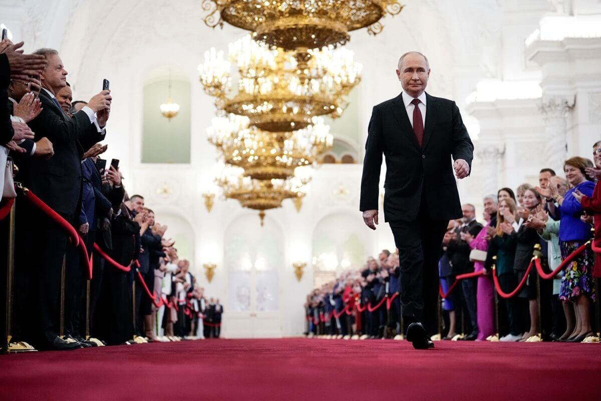 Ceremonia de toma de posesión de Vladímir Putin como Presidente de la Federación de Rusia.