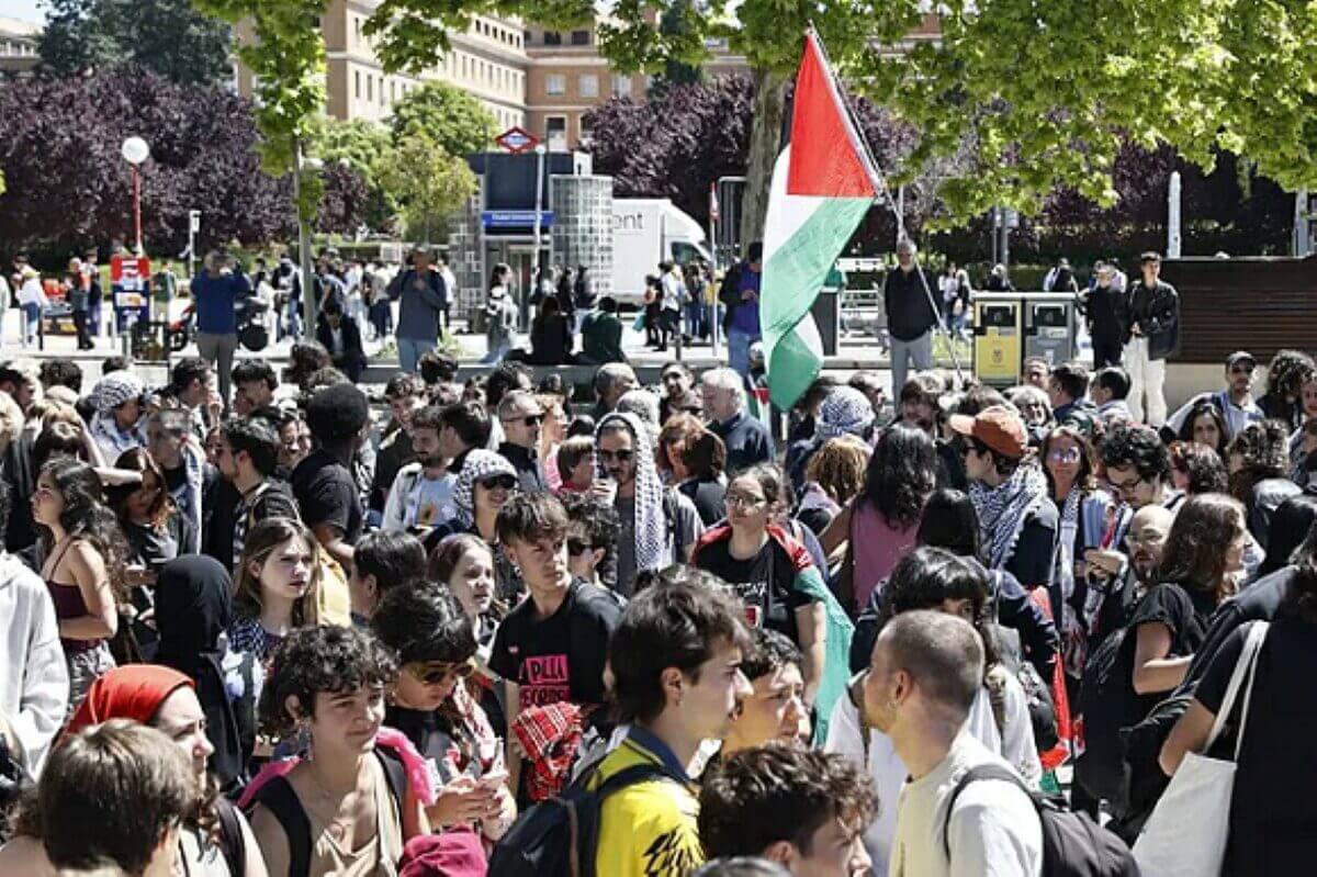 Protestas en solidaridad con Palestina llegan hasta a Europa